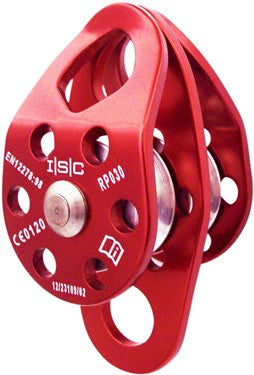 RP030A-30kN Small Eiger - Aluminum Double Pulley Single End with Becket