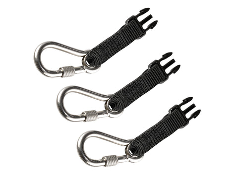 3025 Retractables Accessory Pack Retractables - SS Carabiners