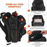 Arsenal 5146 Mobile Office Backpack - Water-Resistant Tarpaulin