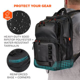 Arsenal 5146 Mobile Office Backpack - Water-Resistant Tarpaulin