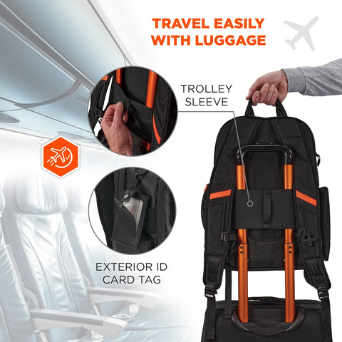 backpack for boosted board mini Arsenal 5146 Mobile Office Backpack