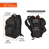 Arsenal 5146 Mobile Office Backpack - Water-Resistant Tarpaulin
