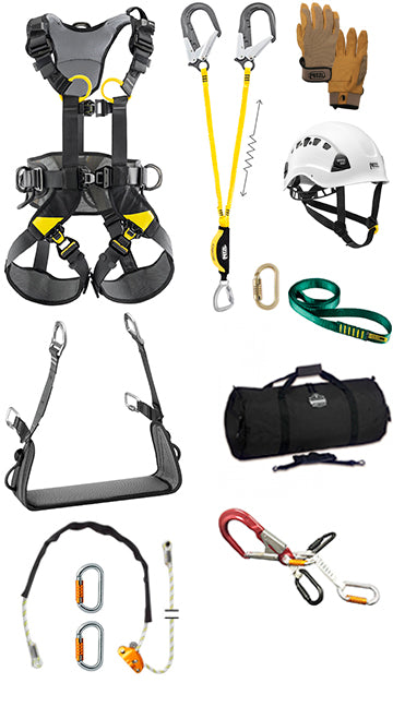 gears for mountain climbing Petzl Volt Elite Tower Climbing Kit – Tower One Inc